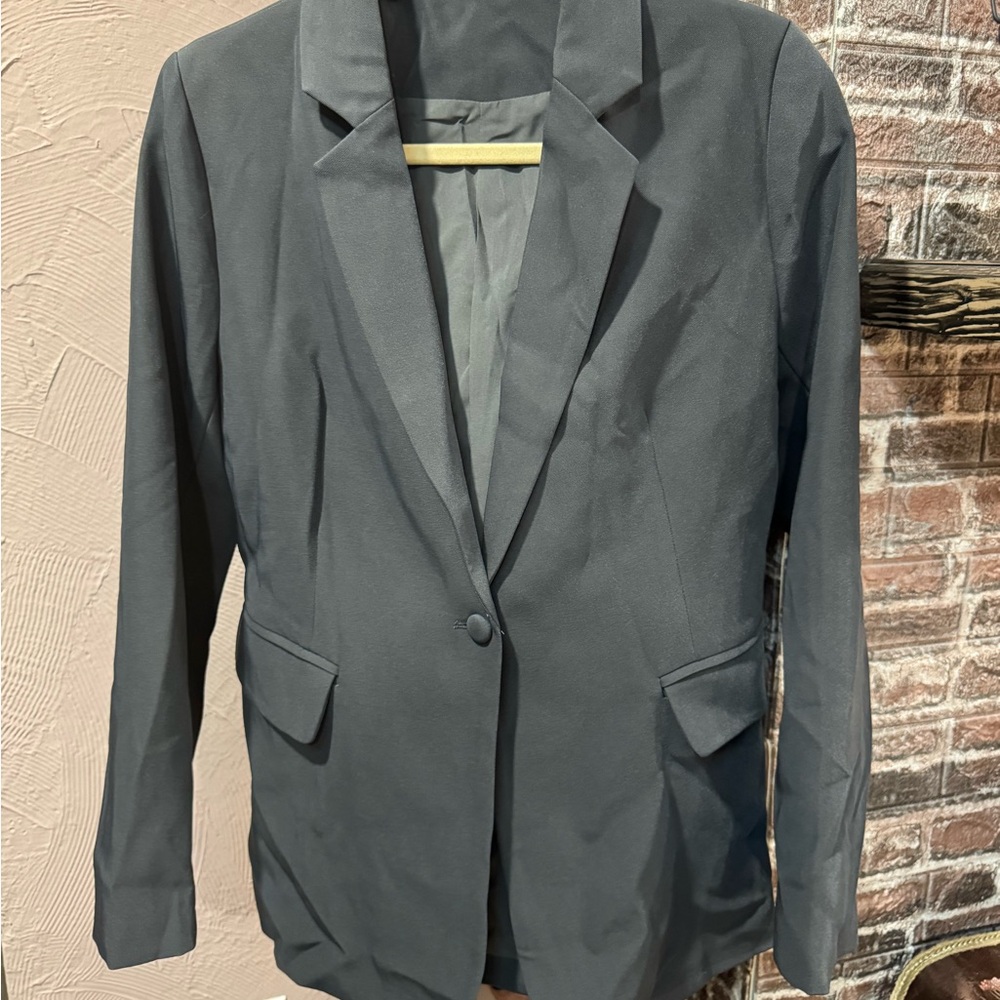 Women's Gray Blazer